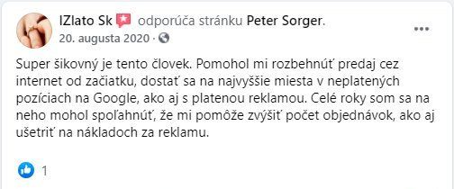 recenzia iZlato.sk