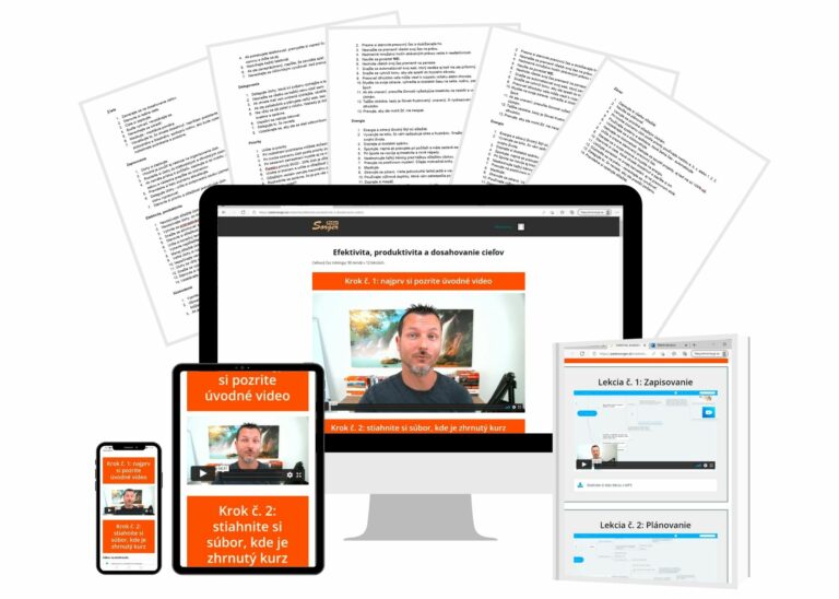 Mock up efektivita a ciele